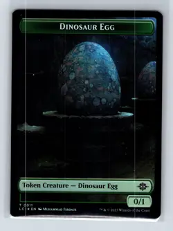 The Lost Caverns of Ixalan #10 Dinosaur Token (0010) - Image 2