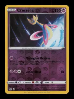 REVERSE HOLO CRESSELIA RARE HOLO 074/196 LP POKEMON - Image 1