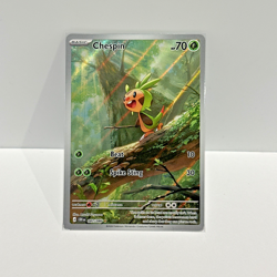 Chespin 087/086 Illustration Rare IR Chaos Rising Pokemon TCG English Card - Image 1