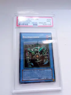 Yu-Gi-Oh! Magic Ruler 1st Relinquished MRL-029 Ultra Rare PSA 9 MINT AE - Image 1