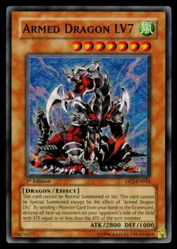 Armed Dragon LV7 - DP2-EN012 LP Duelist Pack 2: Chazz Princeton Yu-Gi-Oh 1st Ed - Image 1