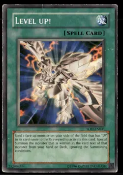 Level Up! Soul of the Duelist SOD-EN041 Common / Short Print Yugioh Damaged - Image 1