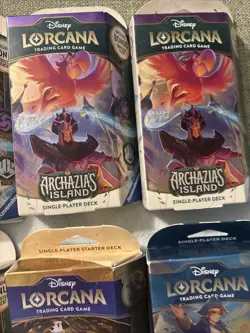 Lot Of 8 New Disney Lorcana Starter Decks - Image 5