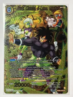 Dragon Ball Super - Broly, Cheelai, & Lemo, Trinity BT30-146 CR NM/M Card - Image 1