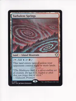MAGIC THE GATHERING COMMANDER: SECRETS OF STRIXHAVEN TURBULENT SPRINGS - Image 1
