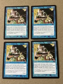 Impulse X4 Visions LP/Ex Condition See Front/back Pics MTG - Image 1
