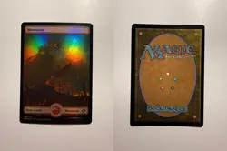 Mountain (285) - Full Art 285 MTG The Brothers' War Foil - Image 3