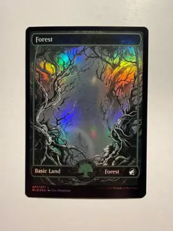 Forest (277) 277 MTG Innistrad: Midnight Hunt Foil - Image 1