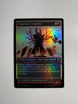 Urabrask's Anointer (Showcase) 293 MTG Phyrexia: All Will Be One Foil - Image 1