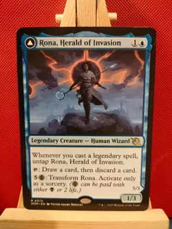 Rona, Herald of Invasion - March of the Machine - Rare - NM - MTG - Image 1