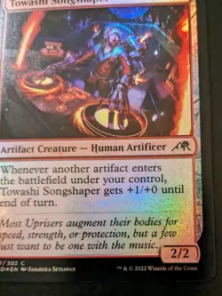 Towashi Songshaper 167/302 NEO Foil Common Kamigawa: Neon Dynasty MTG - Image 5