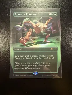 Dramatic Entrance (Rainbow Foil) Secret Lair Drop Foil - Image 1