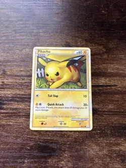 2010 Pokemon - Heartgold & Soulsilver Pikachu #78/123 Regular Finish - Image 1