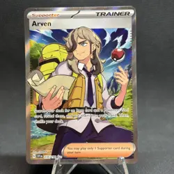 Arven - Scarlet & Violet Base Set 235/198 - Ultra Rare - LP- Pokemon - Image 2