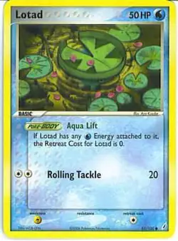 Pokemon TCG EX Crystal Guardians - Lotad 55/100 - Image 1
