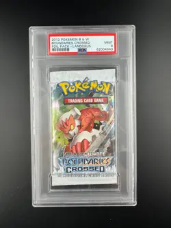 Pokemon TCG Boundaries Crossed Booster Pack - Landorus Artwork PSA 9 MINT - Image 1