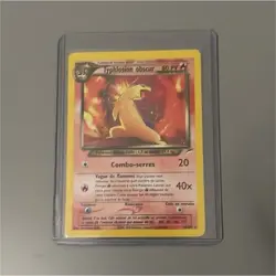 Wizards of the Coast Dark Typhlosion 10/105 Neo Destiny Holo Rare French - Image 1