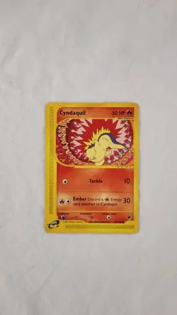 Pokemon 2002 TCG. Cyndaquil Expedition Base Set Card #105/165. Non Holo. - Image 1