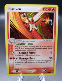 Pokemon TCG Blaziken 1/106 - EX Emerald Holo - Image 1