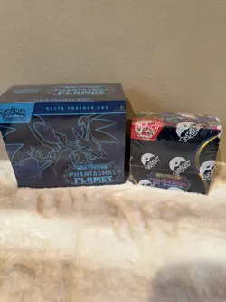 Pokemon TCG Phantasmal Flames Booster Box & ETB Bundle NEW SEALED - Image 1