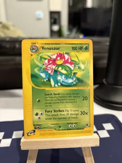 Venusaur 067/165 Expedition Base Set Regular Pokemon TCG 2002 Near Mint NM - Image 2