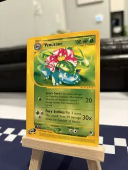 Venusaur 067/165 Expedition Base Set Regular Pokemon TCG 2002 Near Mint NM - Image 3