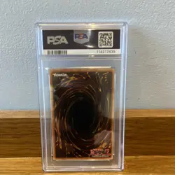 Yu-Gi-Oh! Mirror Force Trap-Normal Metal Raiders Europe 2003 PSA 9 E138 - Image 2