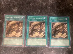 3X Shifting Shadows TLM-EN047 - Yugioh Yu Gi Oh! 3 Playset - Image 1