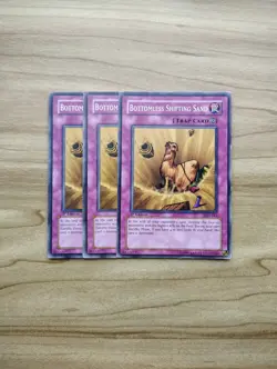 Yu-Gi-Oh! - Bottomless Shifting Sand 3X - Full Playset Of Cards - Image 1