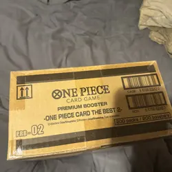 One Piece Card Game - PRB02 The Best Vol.2 10x Display Sealed Case English - Image 1