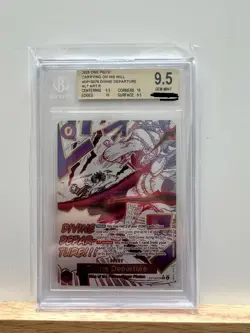 One Piece OP13-076 Divine Departure Alt Art R English BECKETT 9,5 - Image 1