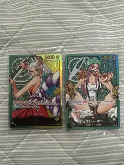 Jewelry Bonney & Yamato L Gold Text Promo Lecafig WEEKLY Jump ONE PIECE Card - Image 3