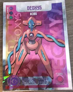 DEOXYS - POKEMON TCG POKEDEX EDITION FOIL CARD - Image 1