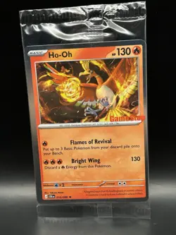 Sealed GameStop Stamp Ho-Oh 010/086 - Pokemon Chaos Rising Card - NM - Image 1