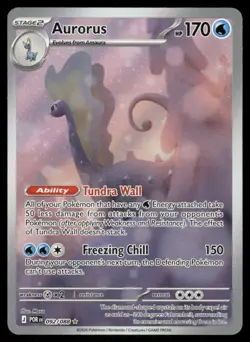 Pokemon Cards Aurorus 092/088 Perfect Order Holo Illustration Rare NM *4 - Image 1