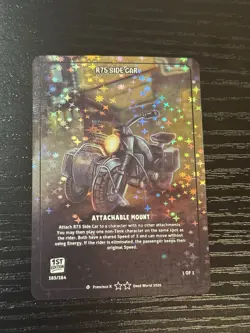 Dead World TCG R75 Side Car 185/184 LR Loot Rare Holo Card 1st Edition 2026 - Image 1