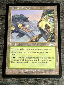 Treetop Village Urza's Legacy Regular Magic The Gathering MTG NM PACK FRESH - Image 1