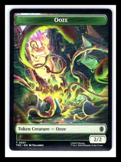 Commander: Teenage Mutant Ninja Turtles #1 // 2 Ooze // Clue Double-Sided Token - Image 2