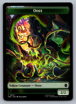 Ooze | Clue Double Sided Token NONFOIL - Teenage Mutant Turtles TMNT - MTG - Image 1