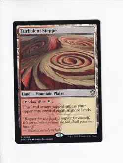 MAGIC THE GATHERING COMMANDER: SECRETS OF STRIXHAVEN TURBULENT STEPPE - Image 1