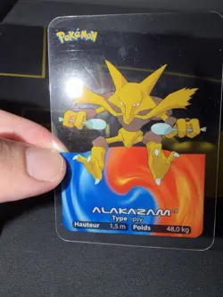 Carte Pokemon Lamincards Alakazam 065 Francais 2005 Occasion - Image 3