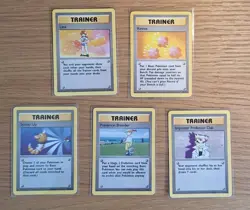 Pokemon Base Set Rare Trainer Bundle - Image 1