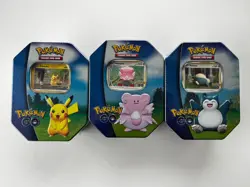 Pokemon GO Tin-Box Relaxo Pikachu Heiteira (DE) NEU/OVP - Image 3