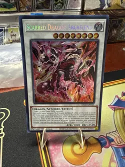 Yu-Gi-Oh! Scarred Dragon Archfiend Secret Rare RA05-EN044 NM - Image 1