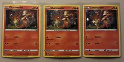3x Pokemon TCG Battle Styles Charmander Promo card - Image 1