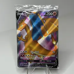 Pokemon TCG Charizard V Sword & Shield Swsh050 Holo Promo Sealed Near Mint New - Image 1