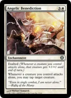 4x Angelic Benediction ~ Near Mint Shards of Alara MTG Magic x4 4 UltimateMTG Pl - Image 1