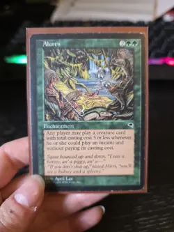 1x MTG Magic The Gathering TCG Aluren Tempest - Image 1