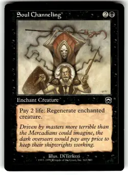 Soul Channeling Mercadian Masques Regular MTG - Image 1