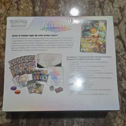 Pokemon Prismatic Evolutions Pokemon Center ETB Elite Trainer Box Tight Seals - Image 3